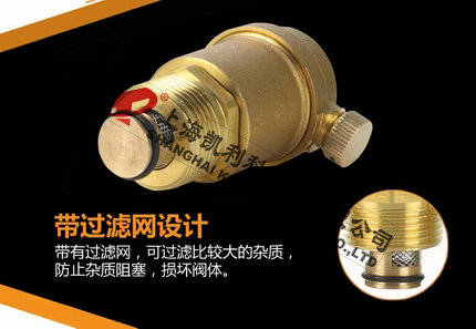 AVAX自動(dòng)排氣閥帶過濾網(wǎng)設(shè)計(jì)