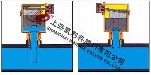 AVAX自動(dòng)排氣閥工作原理圖